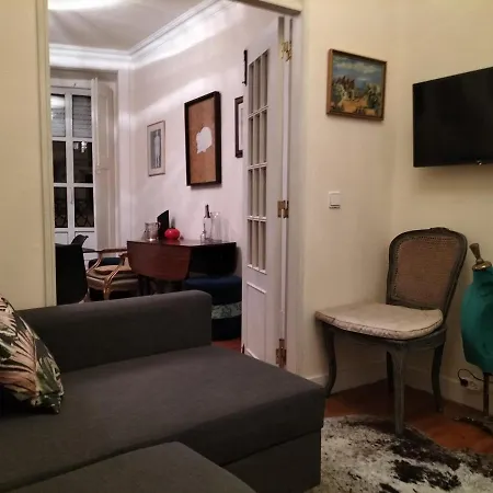 アパート Vintage Happy Flat Near Avenida Da Liberdade *